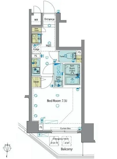 ジェノヴィア南麻布グリーンヴェール 702