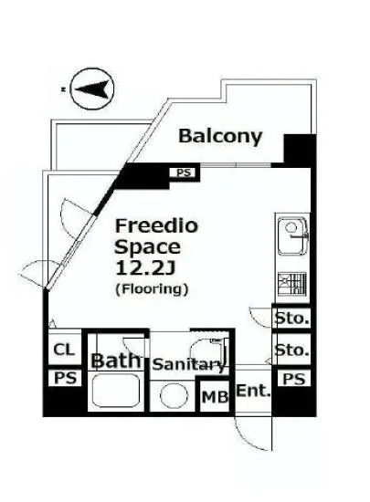 フリーディオ西麻布 1001