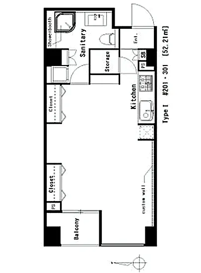 エスパス テテ 201