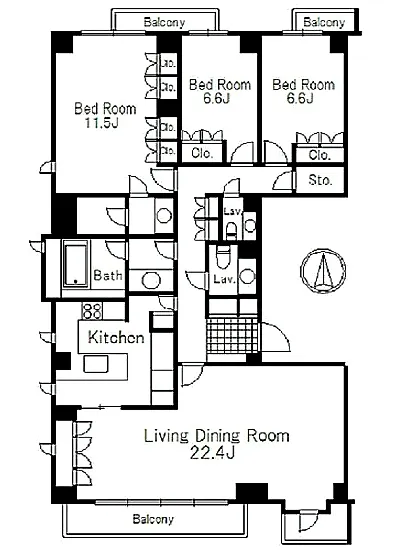 クレスト南麻布 302