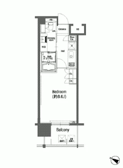 BPRレジデンス三田伊皿子坂 607