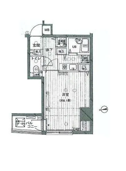 シンシア麻布十番 504
