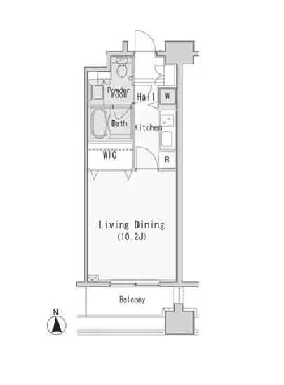 レジディア西麻布 804