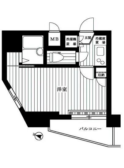 ルーブル白金高輪 1407