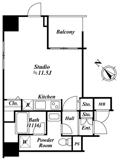 アクロス目黒タワー 1507