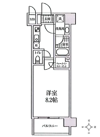 ブリリアント三田慶大前 603