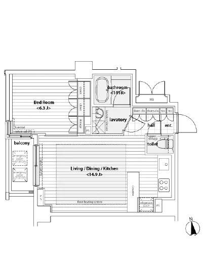 カスタリア麻布十番 305