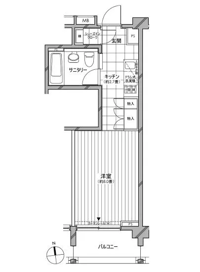 カスタリア麻布十番七面坂 311