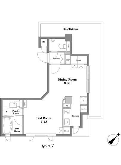 パシフィックレジデンス目黒三田 602