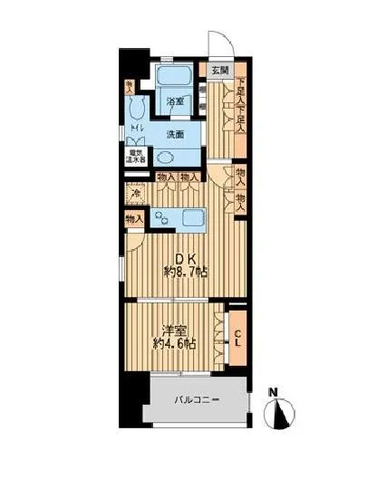 ニューシティアパートメンツ芝公園 201