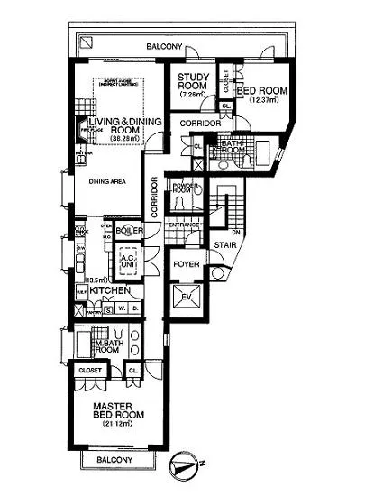 パシフィックハウス麻布台 W401