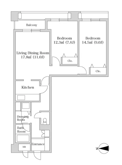 港南ハイツ 1403