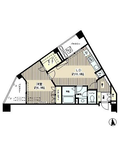 ボヌール麻布十番 401