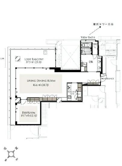 ベルジュ三田 2601