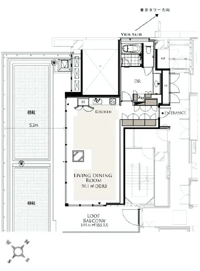 ベルジュ三田 2901