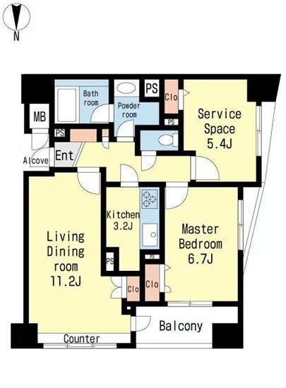 クレッセント麻布II 4F