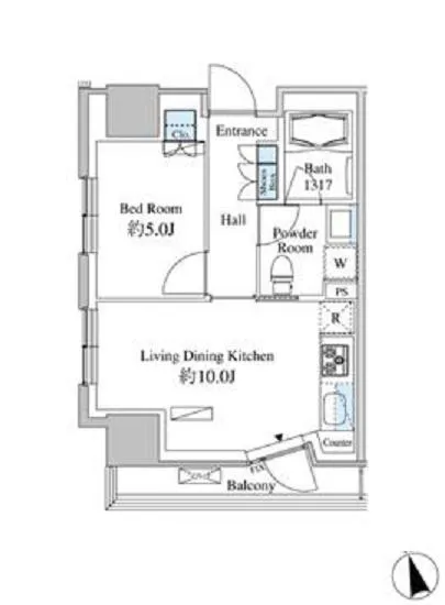 ベルファース芝浦タワー 1005