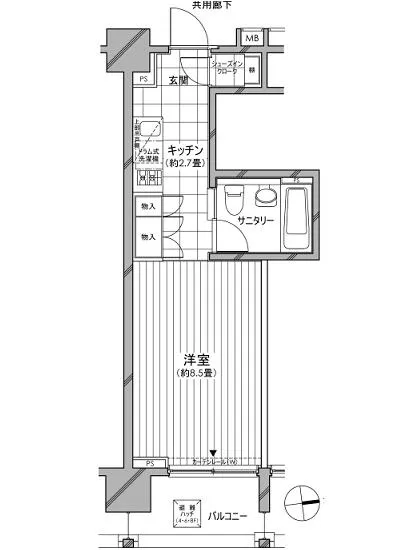 カスタリア麻布十番七面坂 604