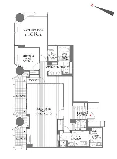 赤坂溜池タワーレジデンス 2201