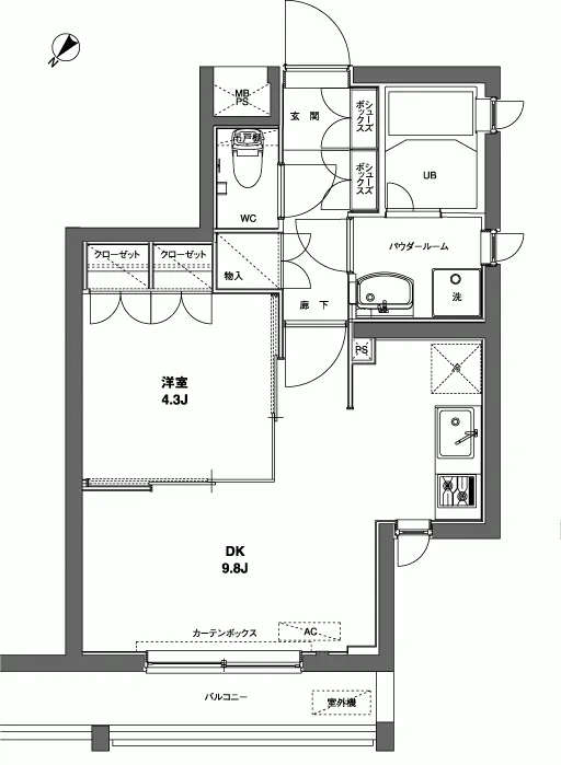 コンフォリア麻布台 306