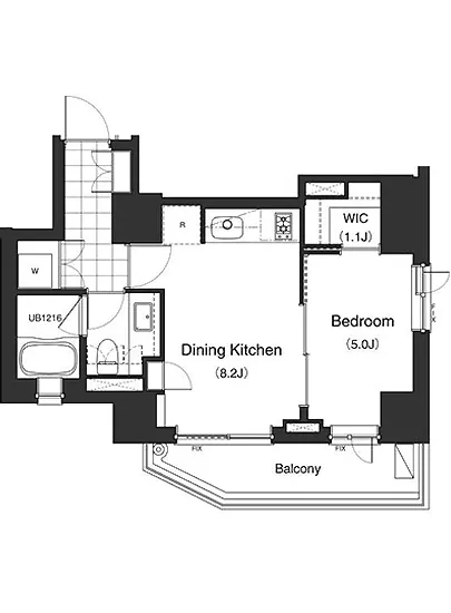 アパートメンツタワー六本木 1002