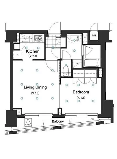アパートメンツ白金三光坂 303