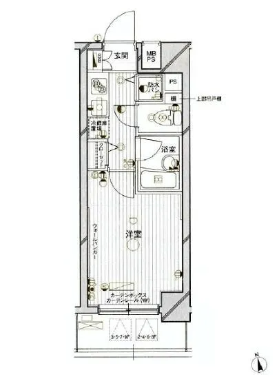 パークウェル麻布十番弐番館 302