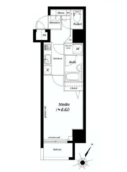 ガリシアヒルズ六本木 1103