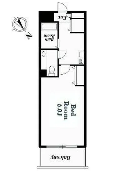 ミリアレジデンス赤坂 203