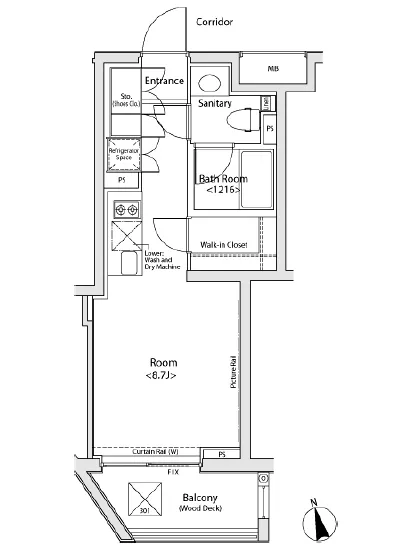 カスタリア目黒長者丸 201