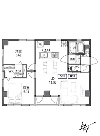 グランバリュー三田 801