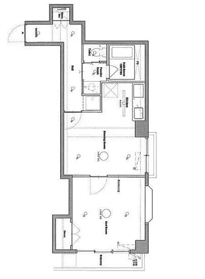 アパートメント麻布No.10 203