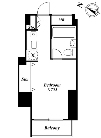 メゾン・ド・ヴィレ麻布台 1405