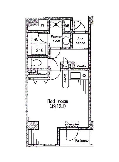 シティテラス田町 404