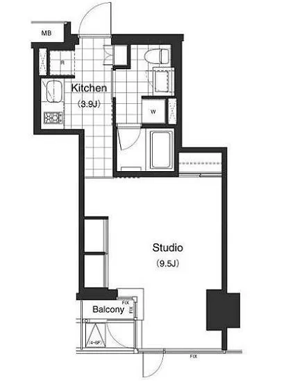レジデンス白金パークフロント 502