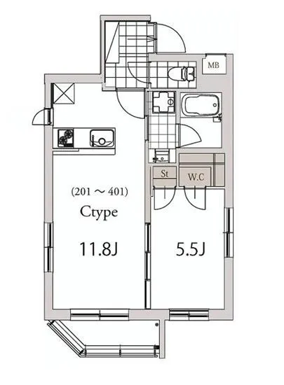 グランデュオ白金 301