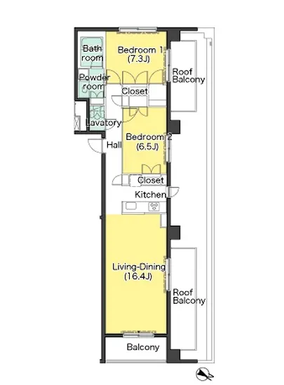 アパートメンツ目黒行人坂 501