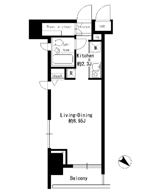 パークルージュ赤坂檜町 206