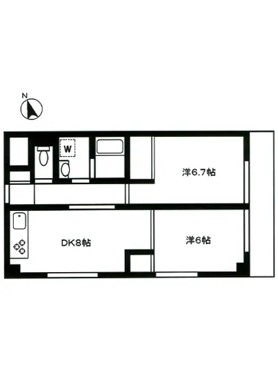 シャトー白金台コート 201