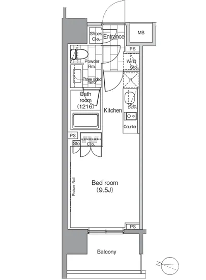 パークハビオ恵比寿 501