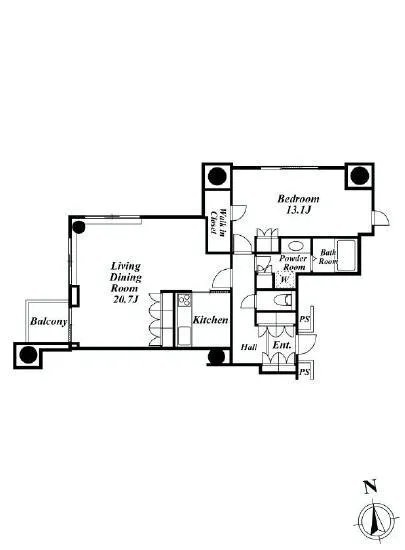 六本木ヒルズレジデンスB棟 28F