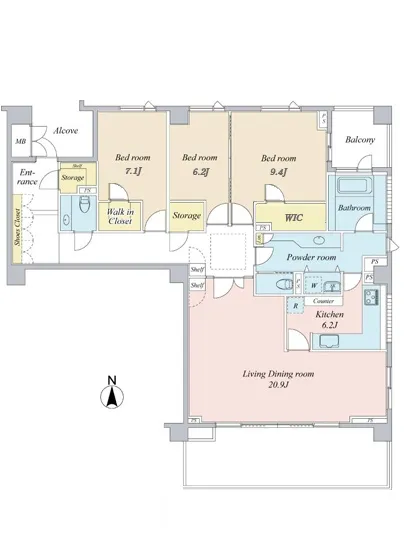 パークハウス麻布霞町 401