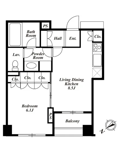 KDXレジデンス高輪 306