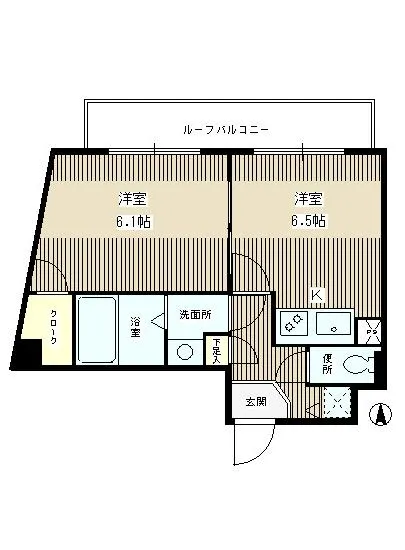 エスコート麻布十番II 702