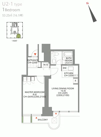 アークタワーズイースト 1306