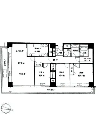 チュリス赤坂 203