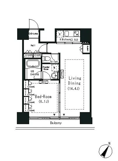 エルスタンザ白金 202