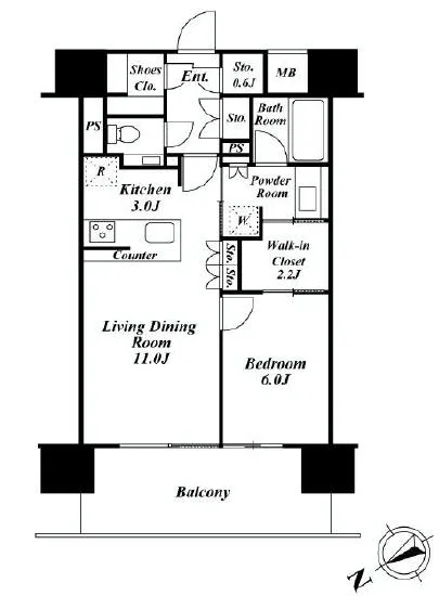 ザ・パークハウス愛宕虎ノ門 13F