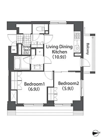 アパートメンツ白金三光坂 705