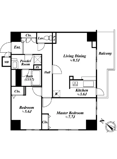 アクロス目黒タワー 1302
